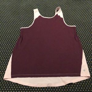Active wear tank top